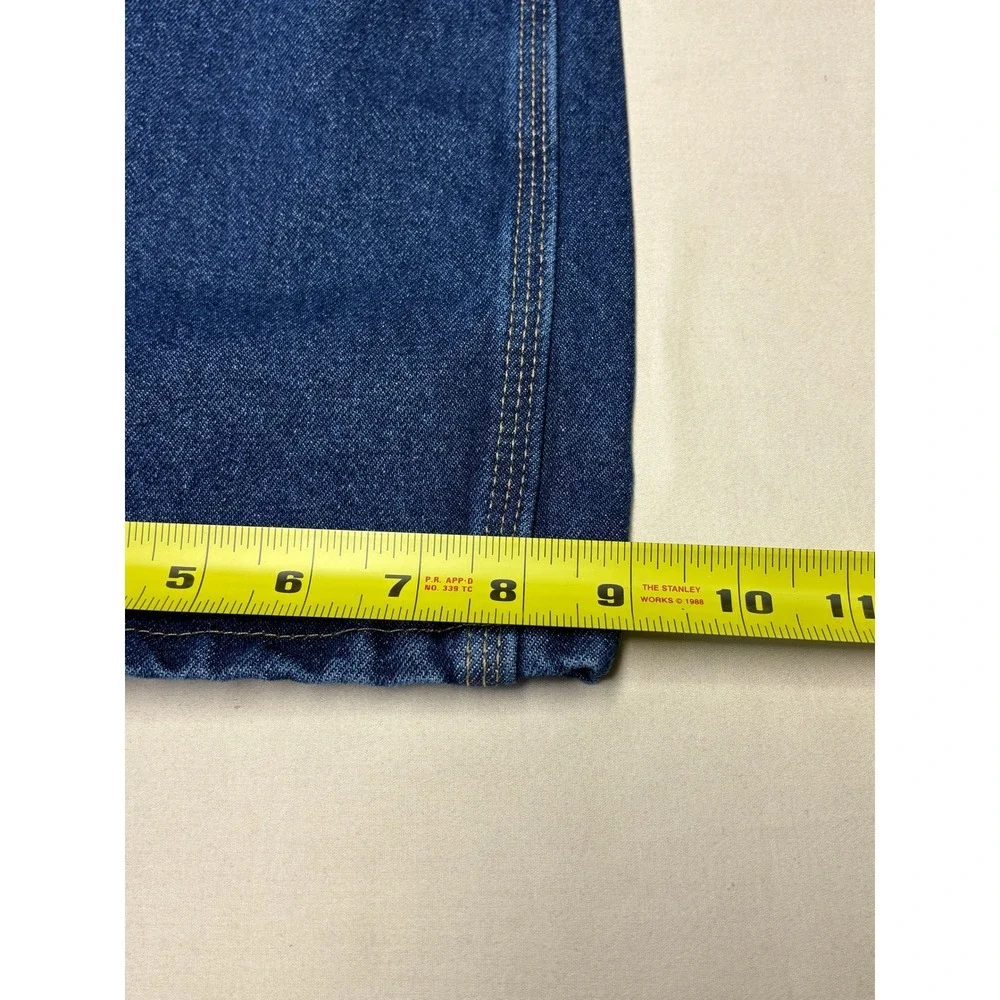 NWT Wrangler‎ Riggs Workwear Relaxed Fit Carpenter Jeans 36x32 Blue Denim Tool